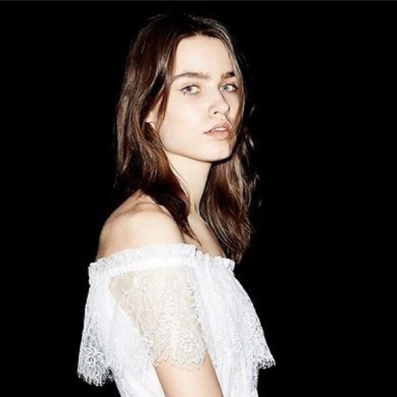 The Kooples Bohemian Ivory Lace Mini Dress - Picture 8 of 14